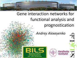 Gene interaction networks for functional analysis and prognostication