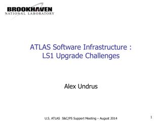 ATLAS Software Infrastructure : LS1 Upgrade Challenges