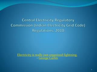 Central Electricity Regulatory Commission (Indian Electricity Grid Code) Regulations, 2010