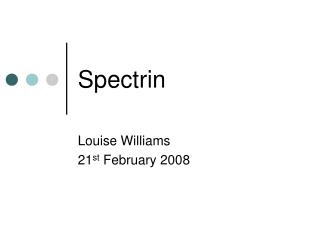 Spectrin