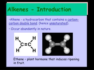 Alkenes - Introduction