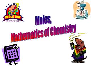 Moles, Mathematics of Chemistry