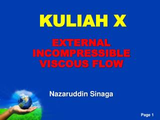 KULIAH X