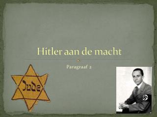 Hitler aan de macht