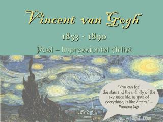 Vincent van Gogh