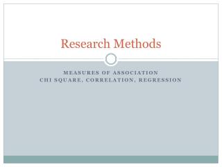 Research Methods