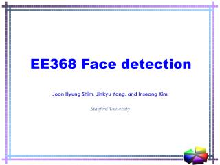 EE368 Face detection