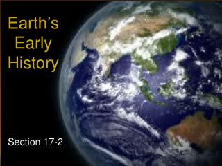 Earth’s Early History