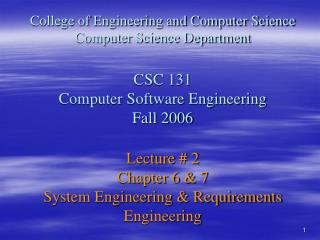 System Engineering