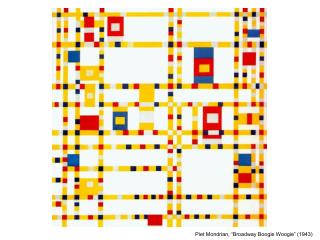Piet Mondrian, “Broadway Boogie Woogie” (1943)