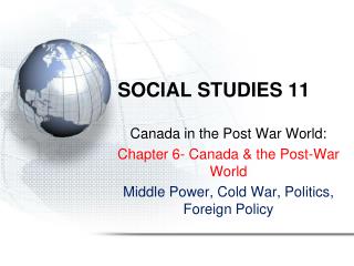 SOCIAL STUDIES 11