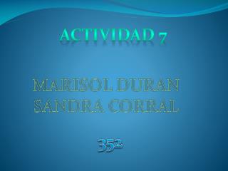 ACTIVIDAD 7