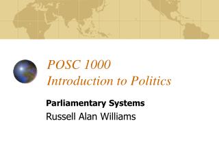 POSC 1000 Introduction to Politics