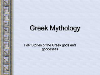 Greek Mythology