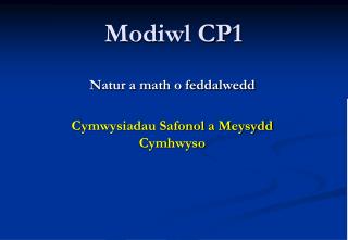 Modiwl CP1