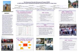 The Geoscience Diversity Enhancement Program (GDEP):