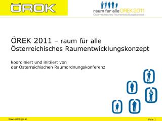 Die ÖROK – Österreichische Raumordnungskonferenz