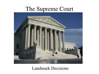 The Supreme Court
