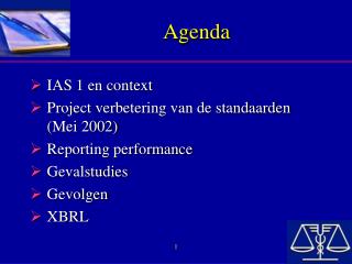 Agenda