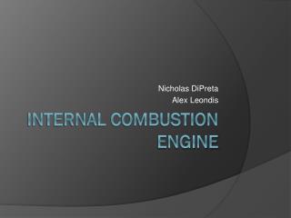 Internal Combustion Engine