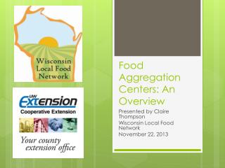 Food Aggregation Centers: An Overview