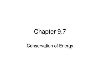 Chapter 9.7