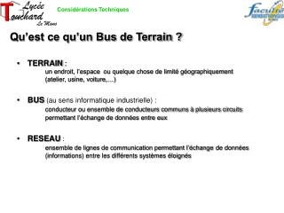 Considérations Techniques