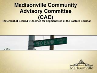 Madisonville Community Advisory Committee (CAC)