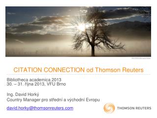 CITATION CONNECTION od Thomson Reuters