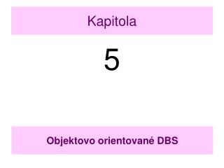 Kapitola