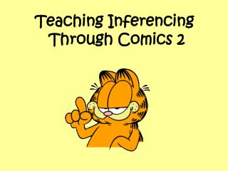 Teaching Inferencing Through Comics 2