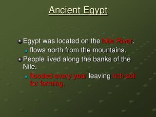 Ancient Egypt