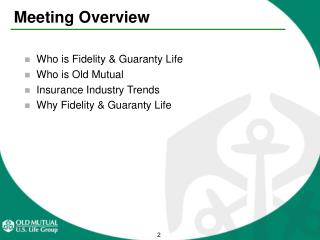 Meeting Overview