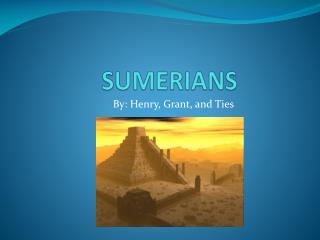 SUMERIANS