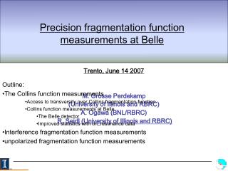 Precision fragmentation function measurements at Belle