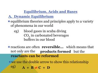 A. Dynamic Equilibrium