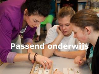 Passend onderwijs