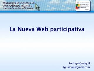 La Nueva Web participativa