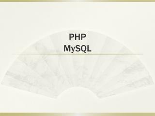 PHP MySQL