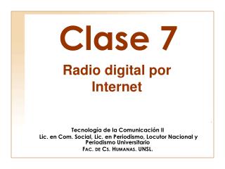 Clase 7
