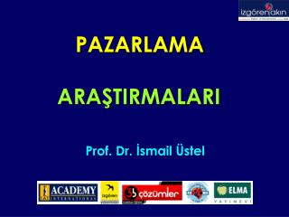 Prof. Dr. İsmail Üstel