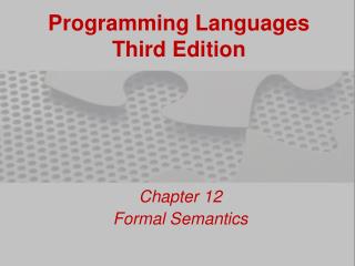 Programming Languages Third Edition