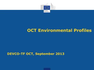 OCT Environmental Profiles