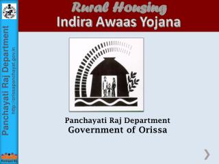Panchayati Raj Department Government of Orissa