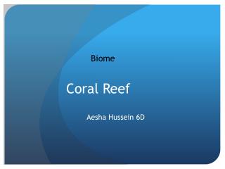 Coral Reef