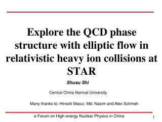 Explore the QCD phase structure with elliptic flow in relativistic heavy ion collisions at STAR