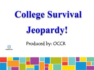 Produced by: OCCR