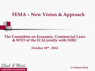 FEMA – New Vision &amp; Approach