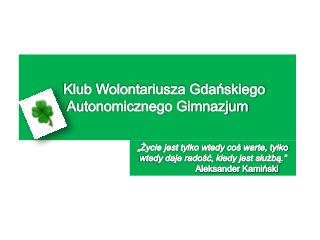 Klub Wolontariusza Gdańskiego Autonomicznego Gimnazjum