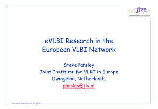 eVLBI Research in the European VLBI Network